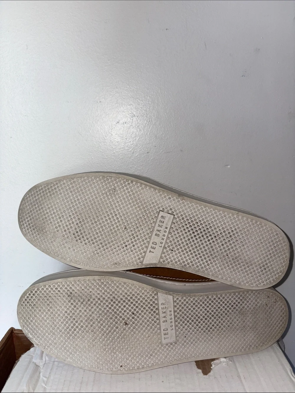 Men's Suede Casual Wingtip Sneakers - Brown